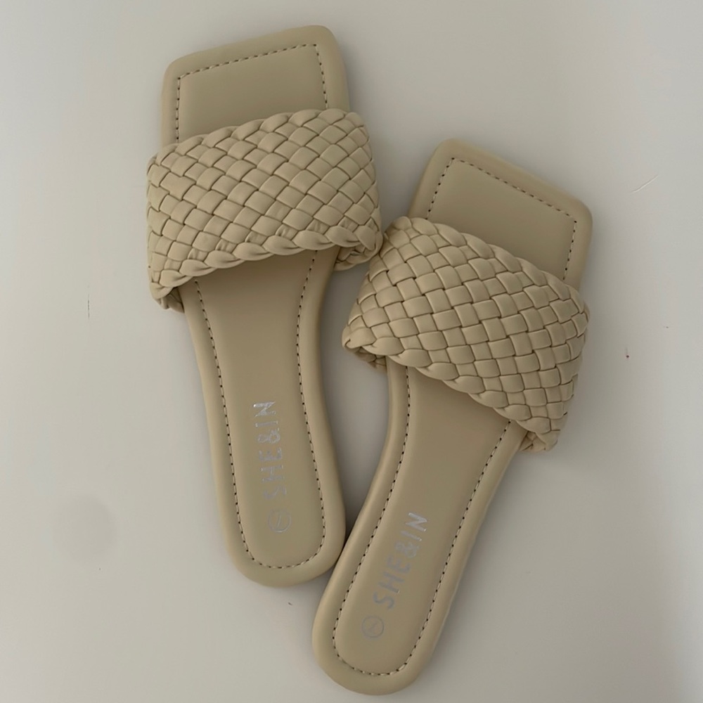 NEW Braided Sandal Slides